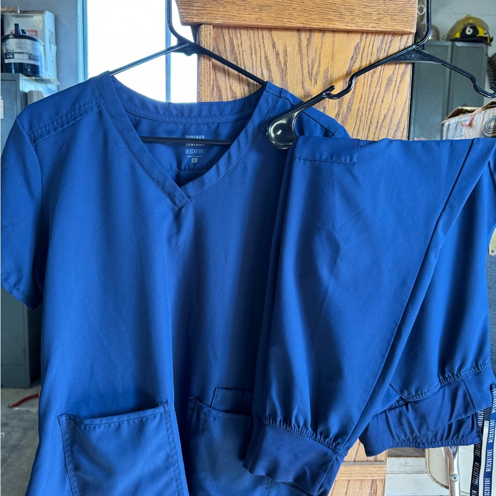 Med Couture Navy Blue Scrubs